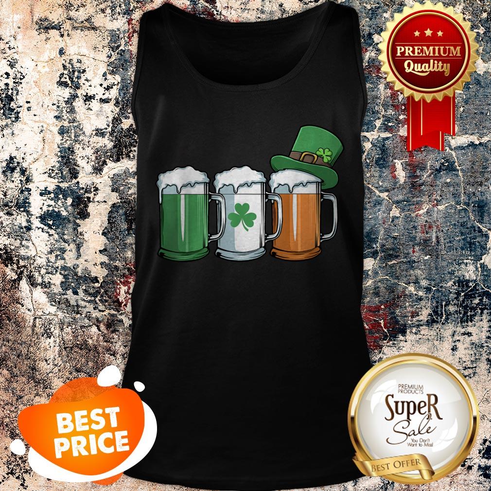 Nice Irish Beer Ireland Flag St Patricks Day Tee Men Women Gift T-shirt