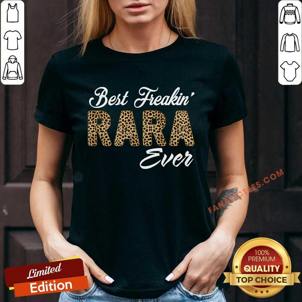 Leopard Print Best Freakin Rara Ever Shirt