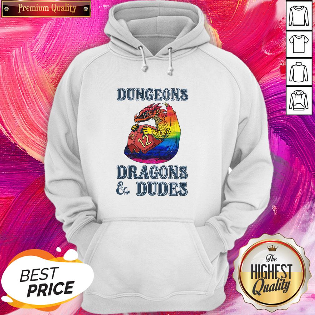 LGBT Dungeons Dragons Dudes Perfect Top Official Nice Shirt