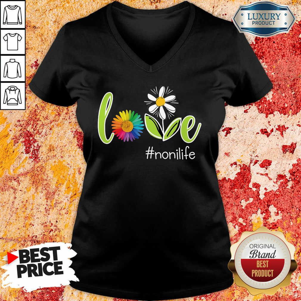 LGBT Flower Love Noni Life Shirt