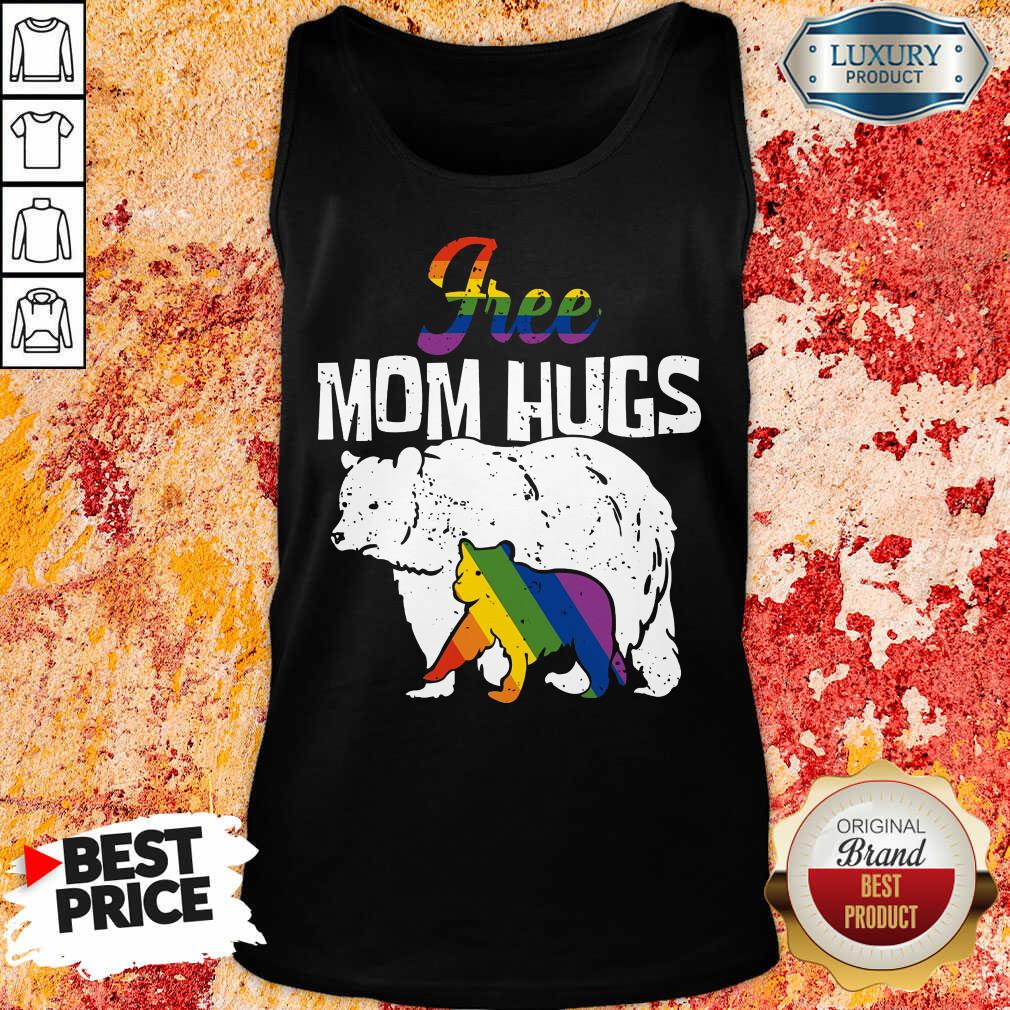 LGBT Free Mom Hugs Bear Shirt
