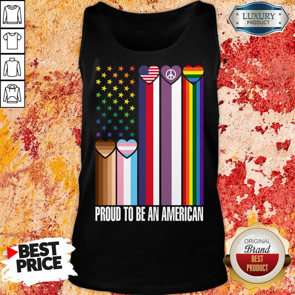 LGBT Proud To Be An American Shirt