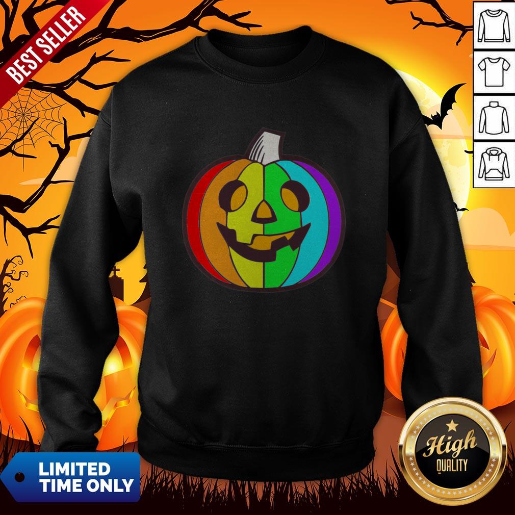 LGBT Pumpkin Smile Halloween Shirt