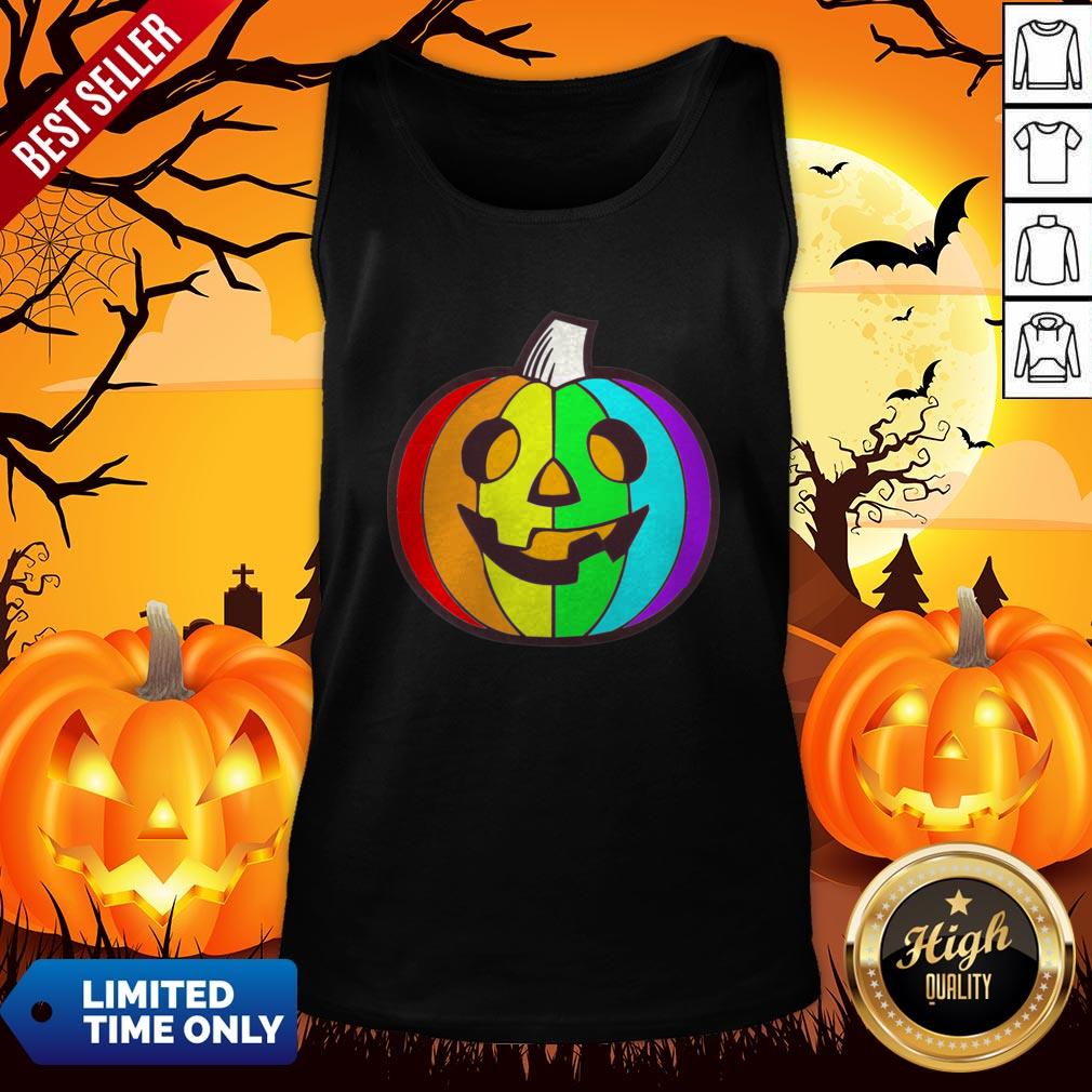 LGBT Pumpkin Smile Halloween Shirt