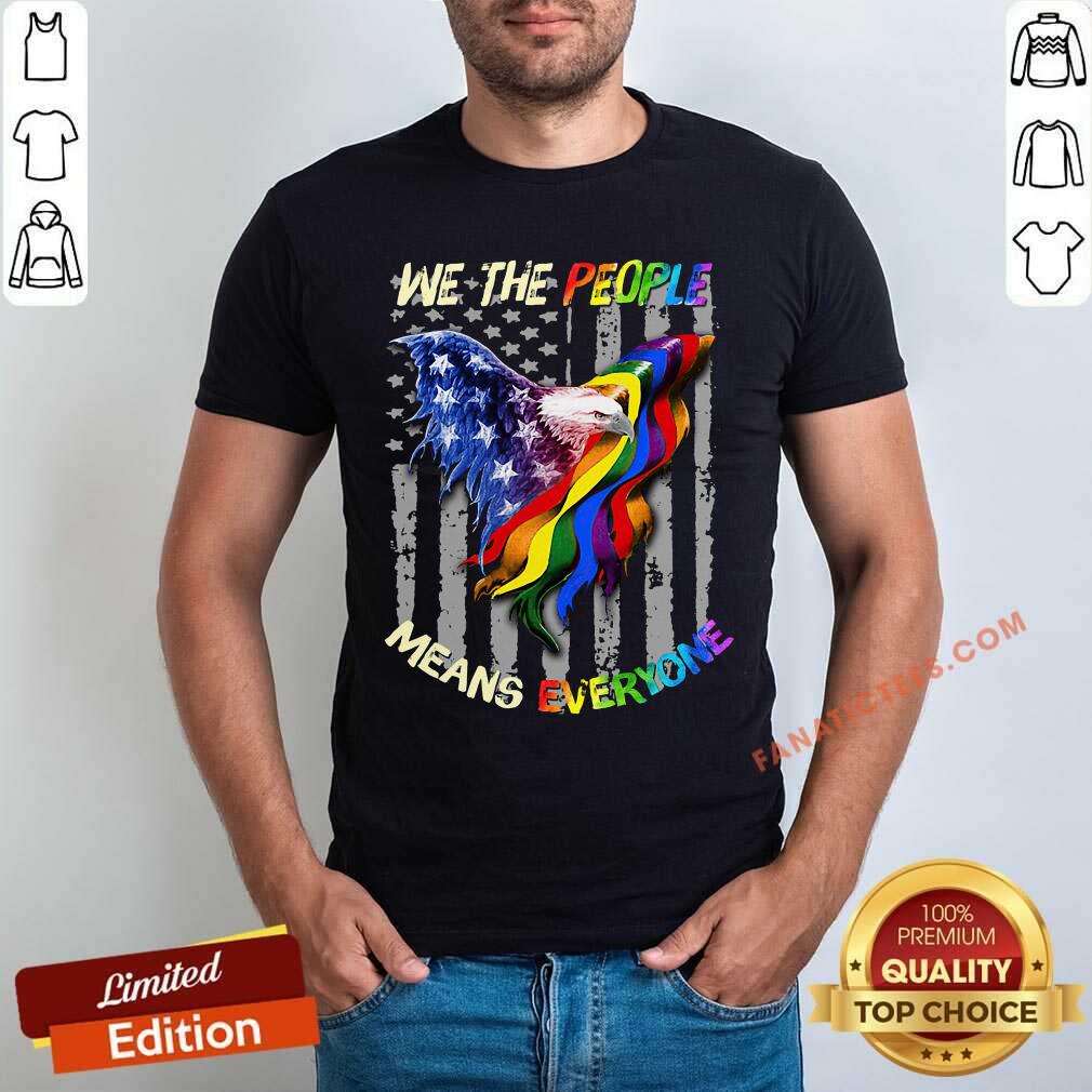 LGBT We The People American Flag Shirt