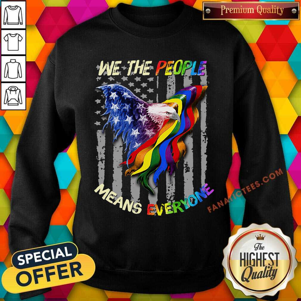 LGBT We The People American Flag Shirt