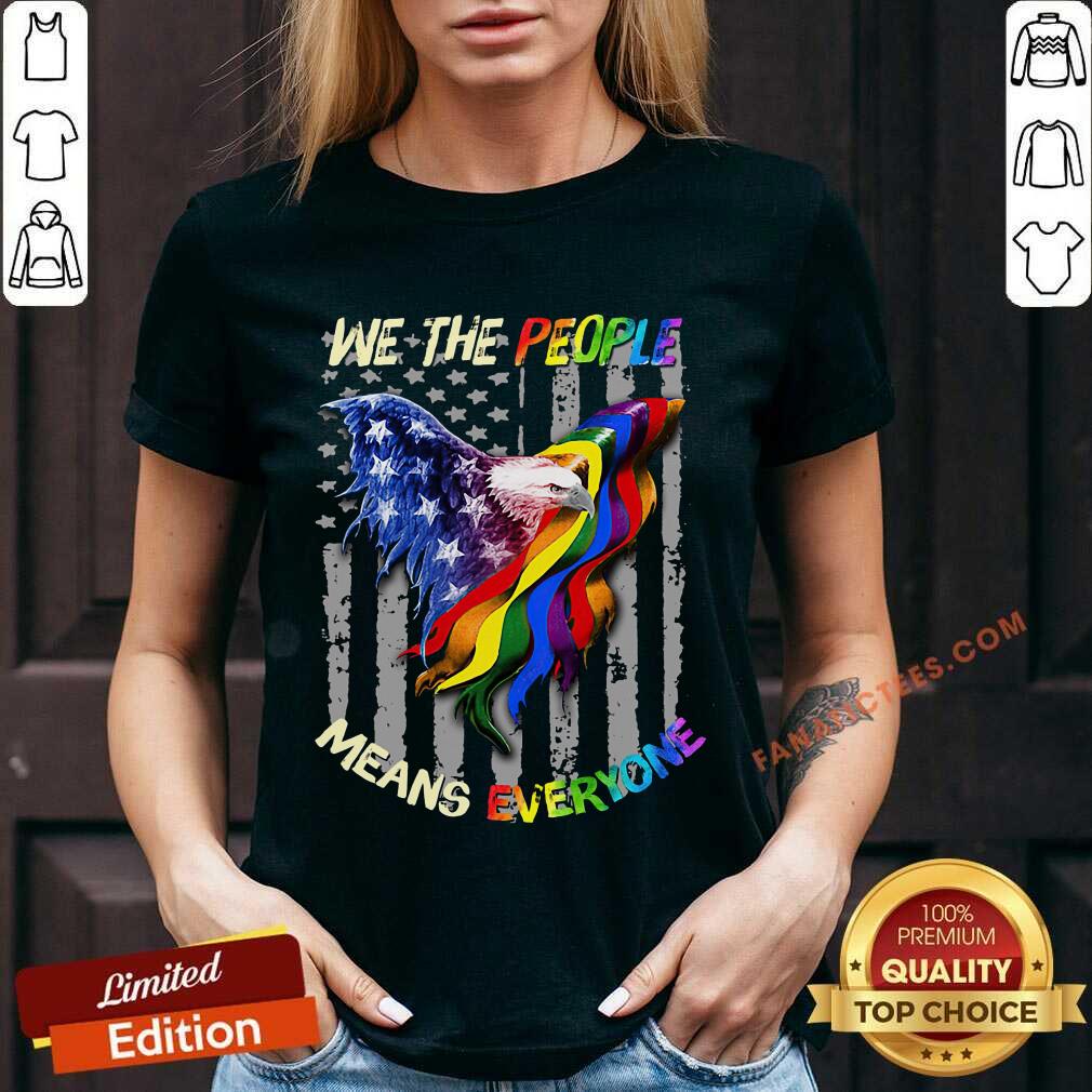 LGBT We The People American Flag Shirt