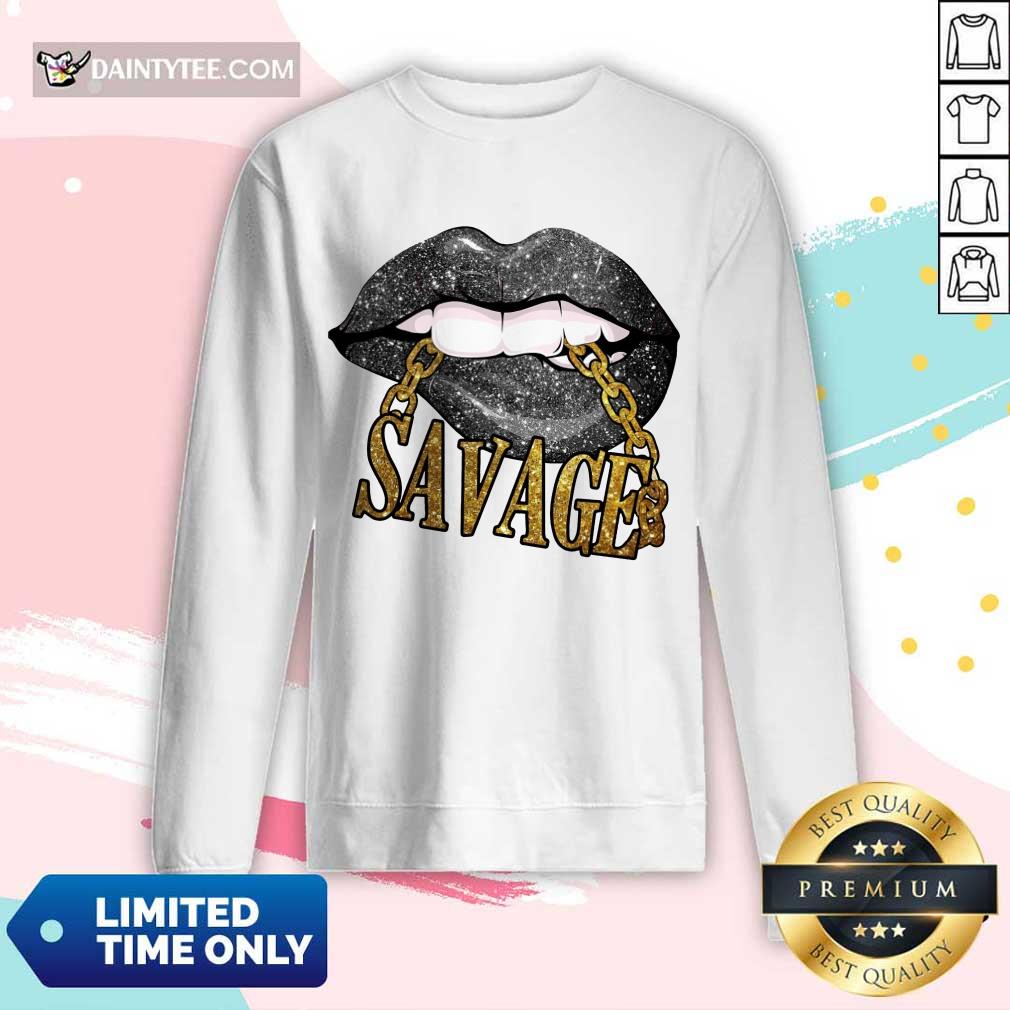 Lip Savage Black Woman Shirt