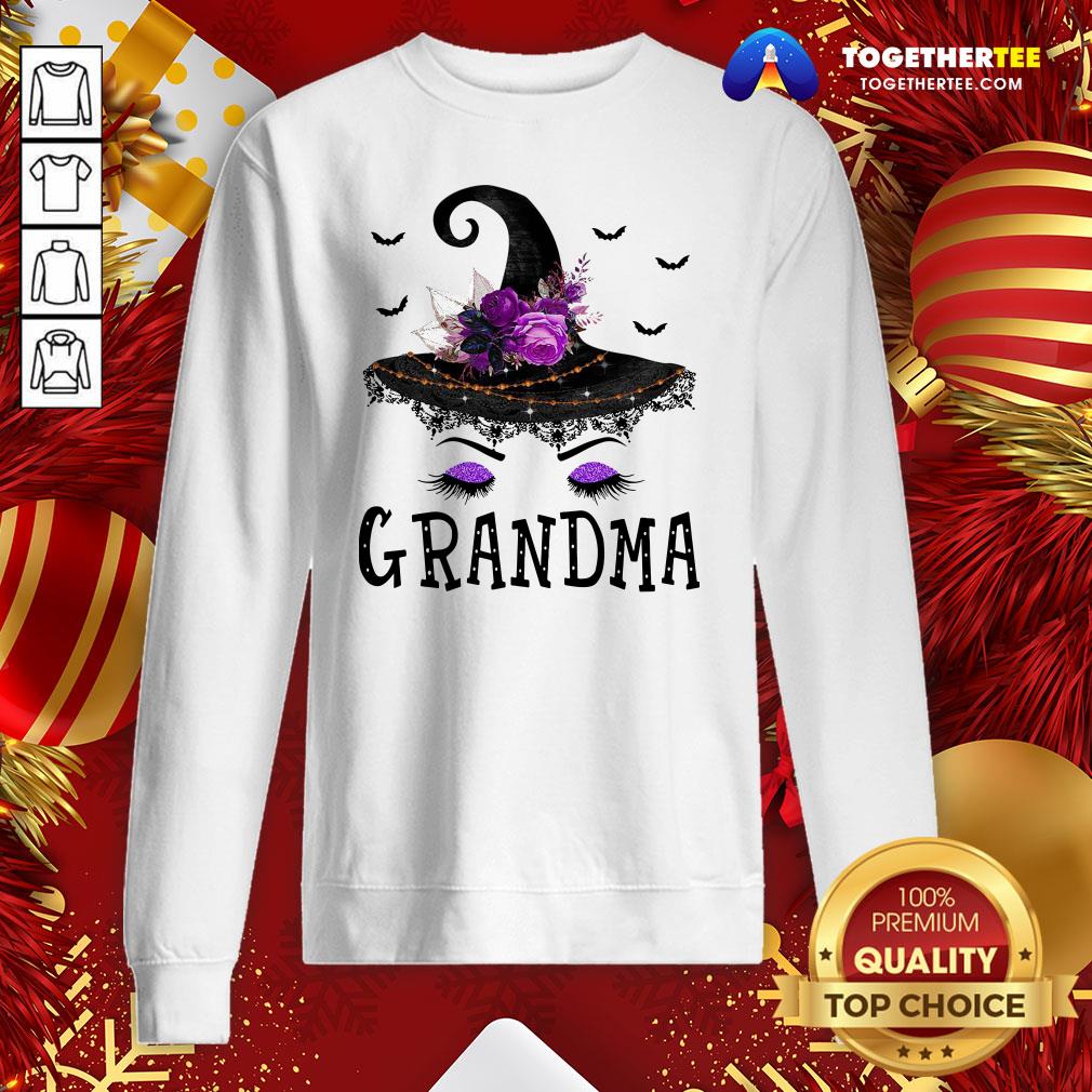 Funny Grandma Witch Hat Halloween Shirt