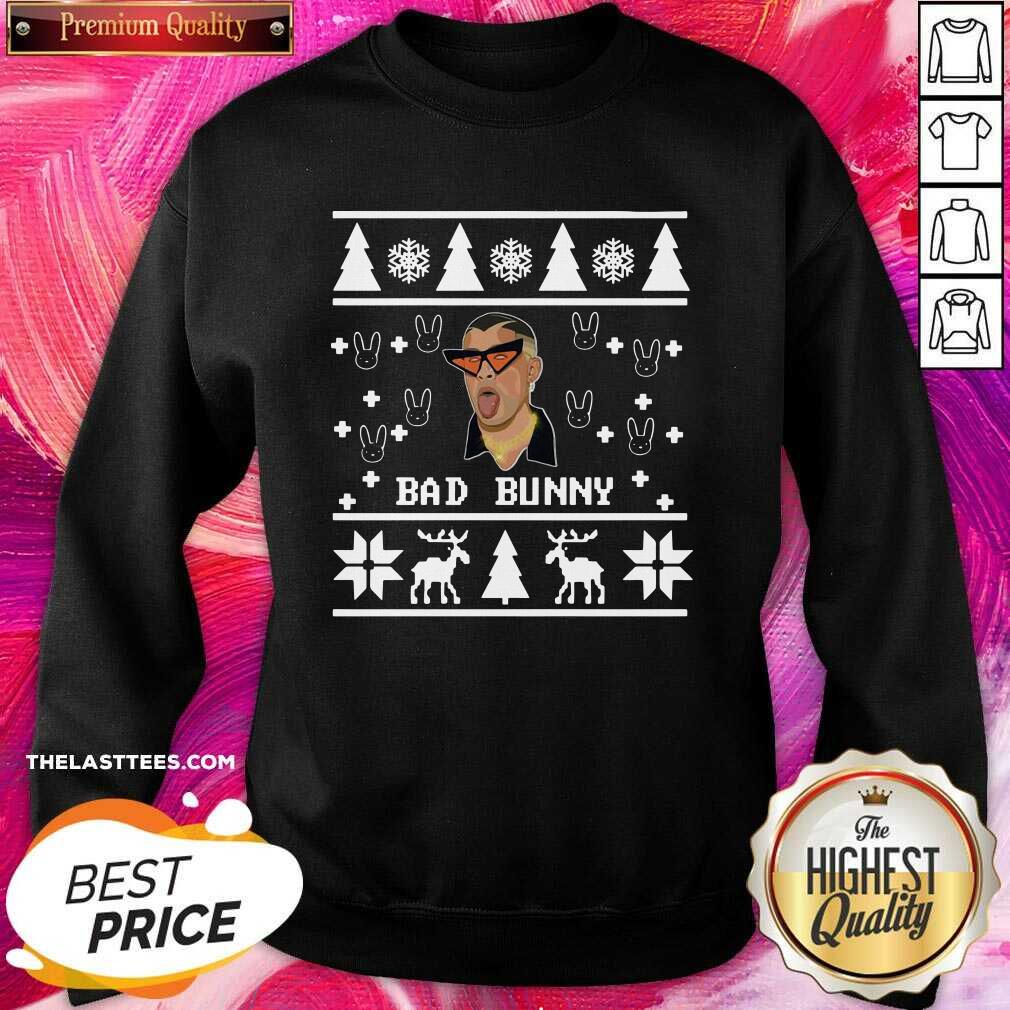 Love Bad Bunny Ugly Christmas Shirt