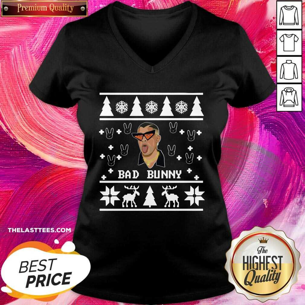 Love Bad Bunny Ugly Christmas Shirt