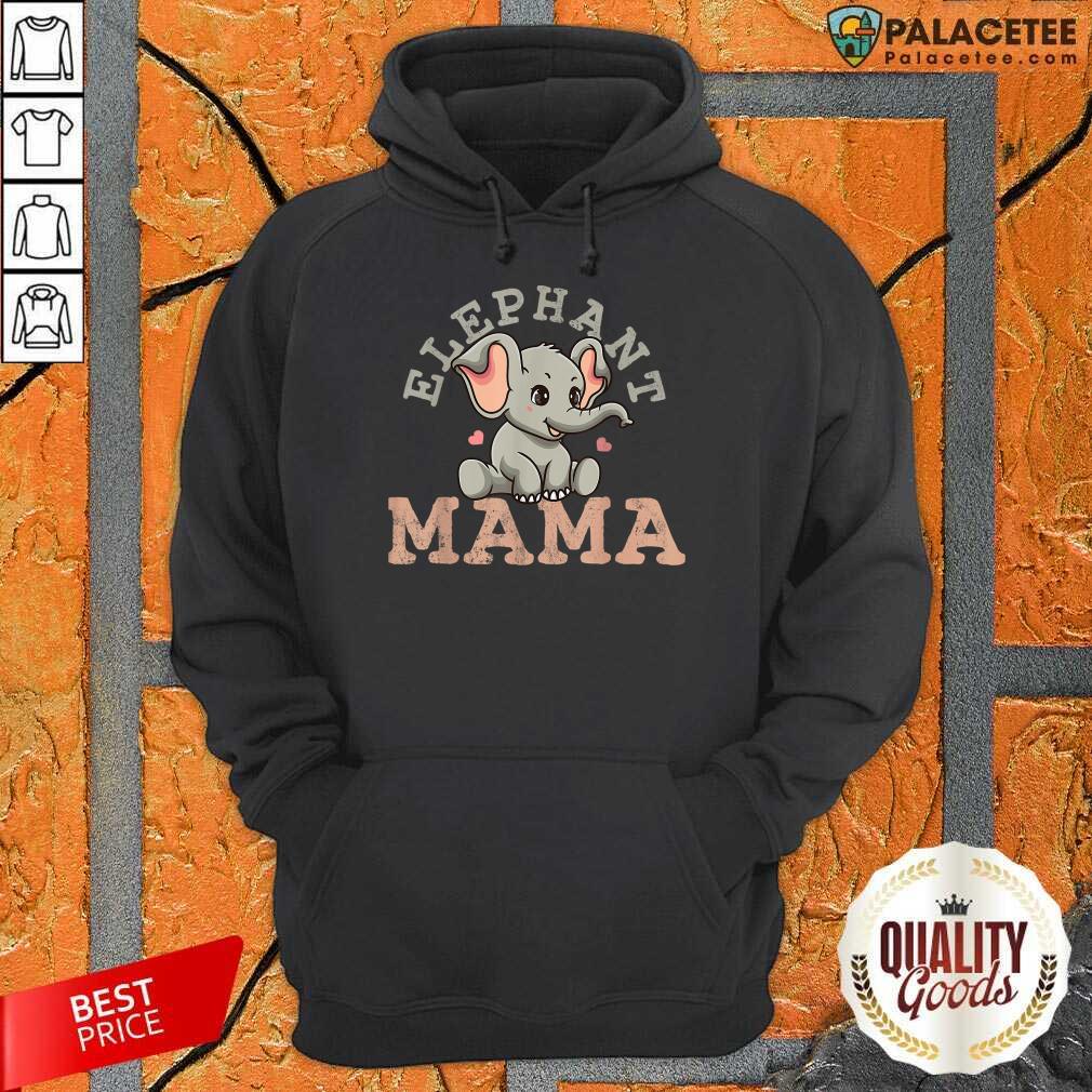 Love Elephant Cute Mama Shirt