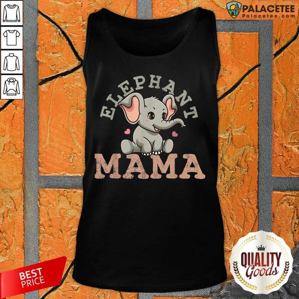 Love Elephant Cute Mama Shirt