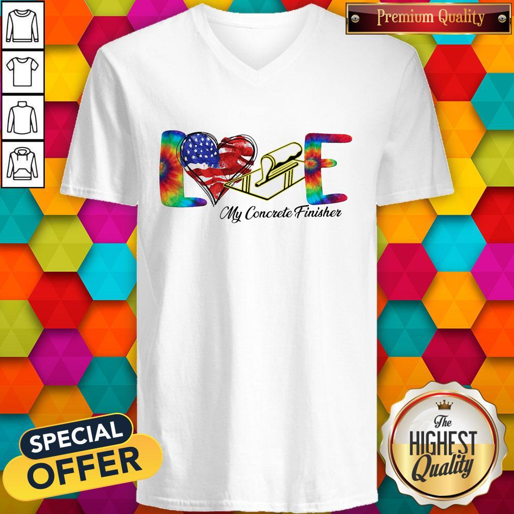 Love My Cororete Finisher Coloer Shirt