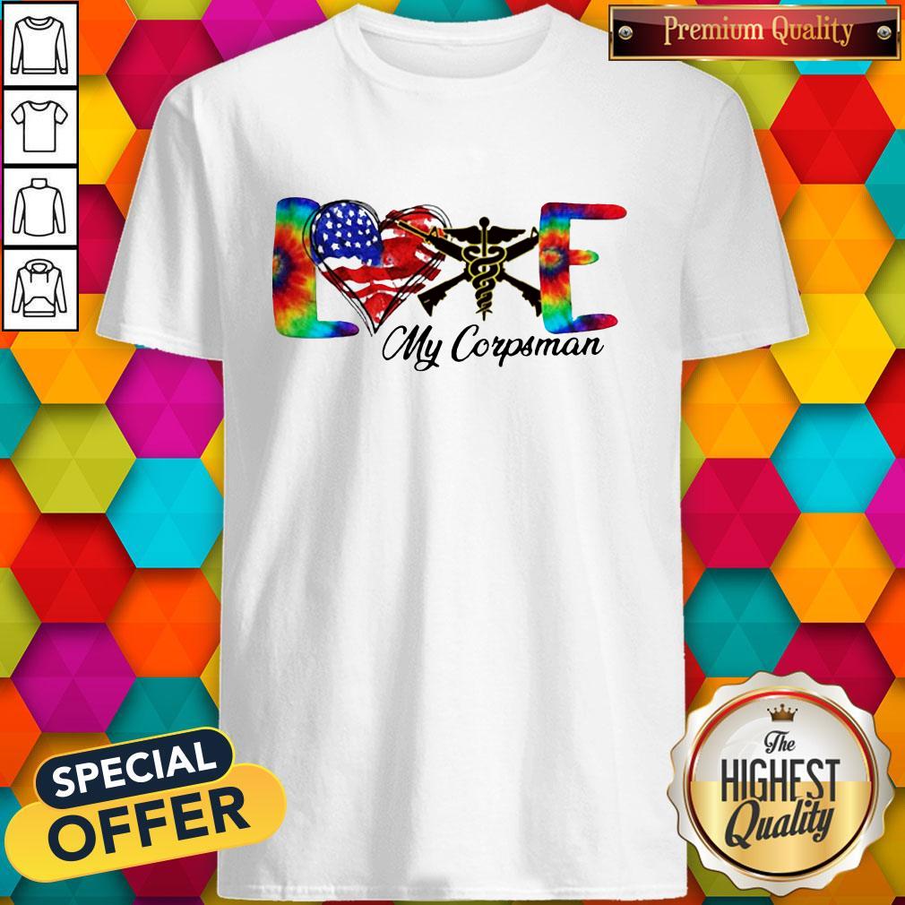 Top Love My Corpsman Shirt