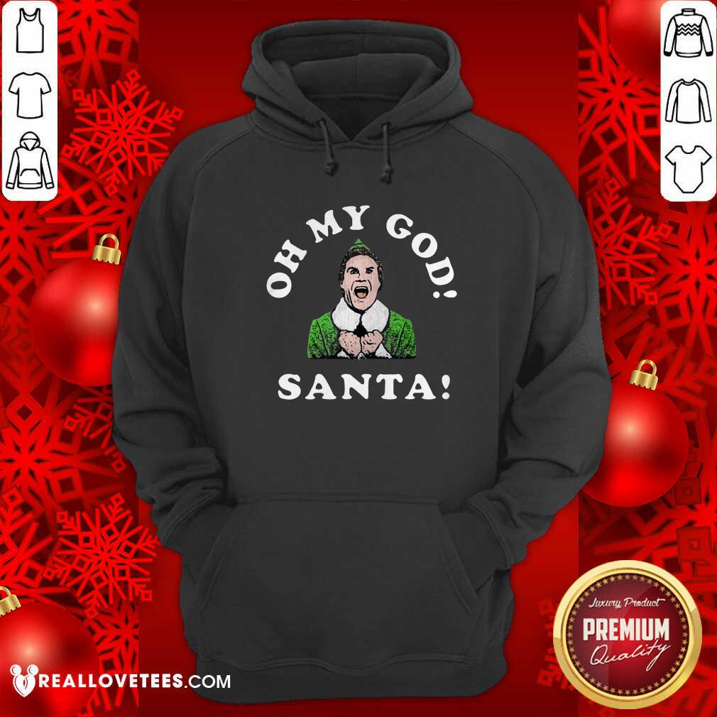 Love Oh My God Santa Christmas Shirt