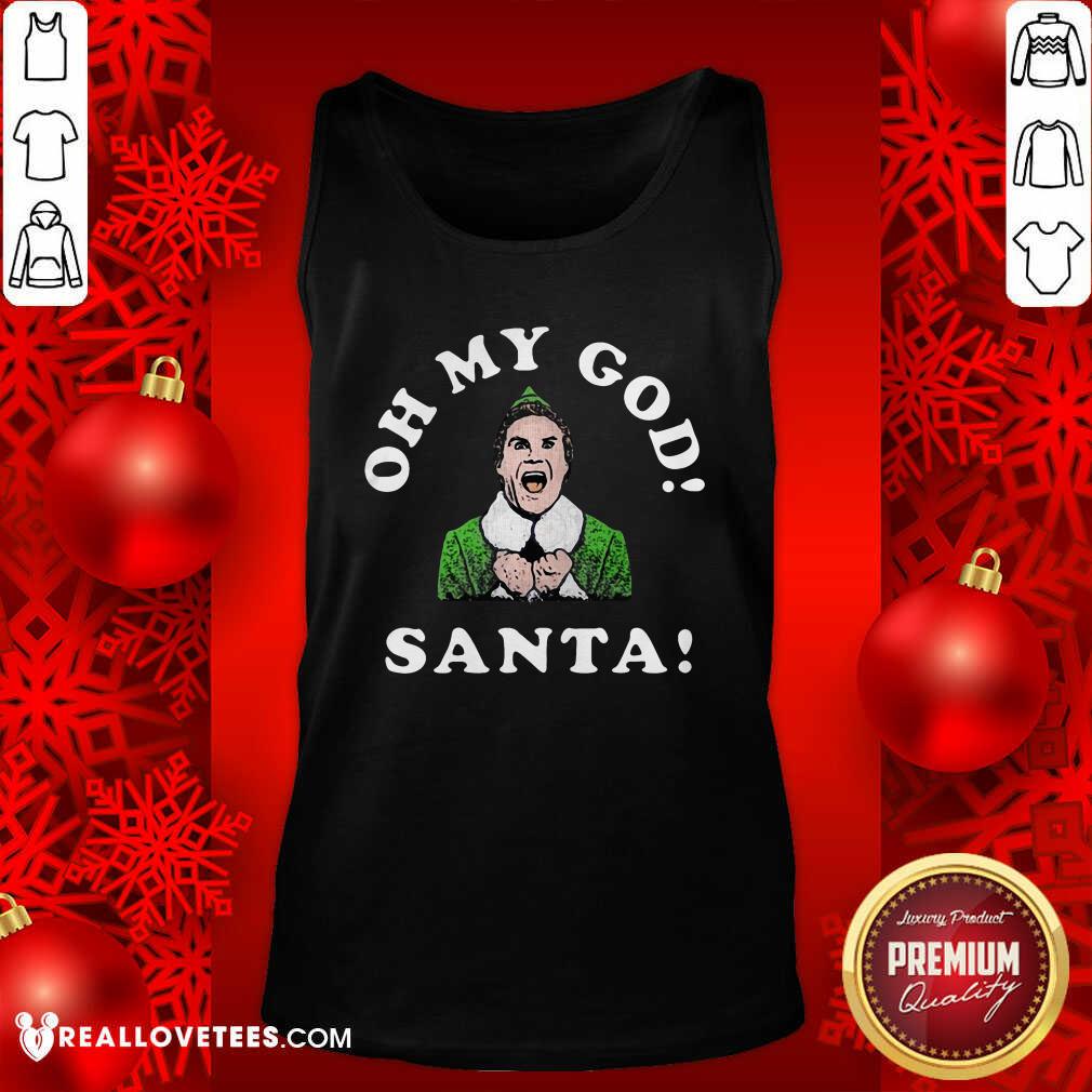 Love Oh My God Santa Christmas Shirt