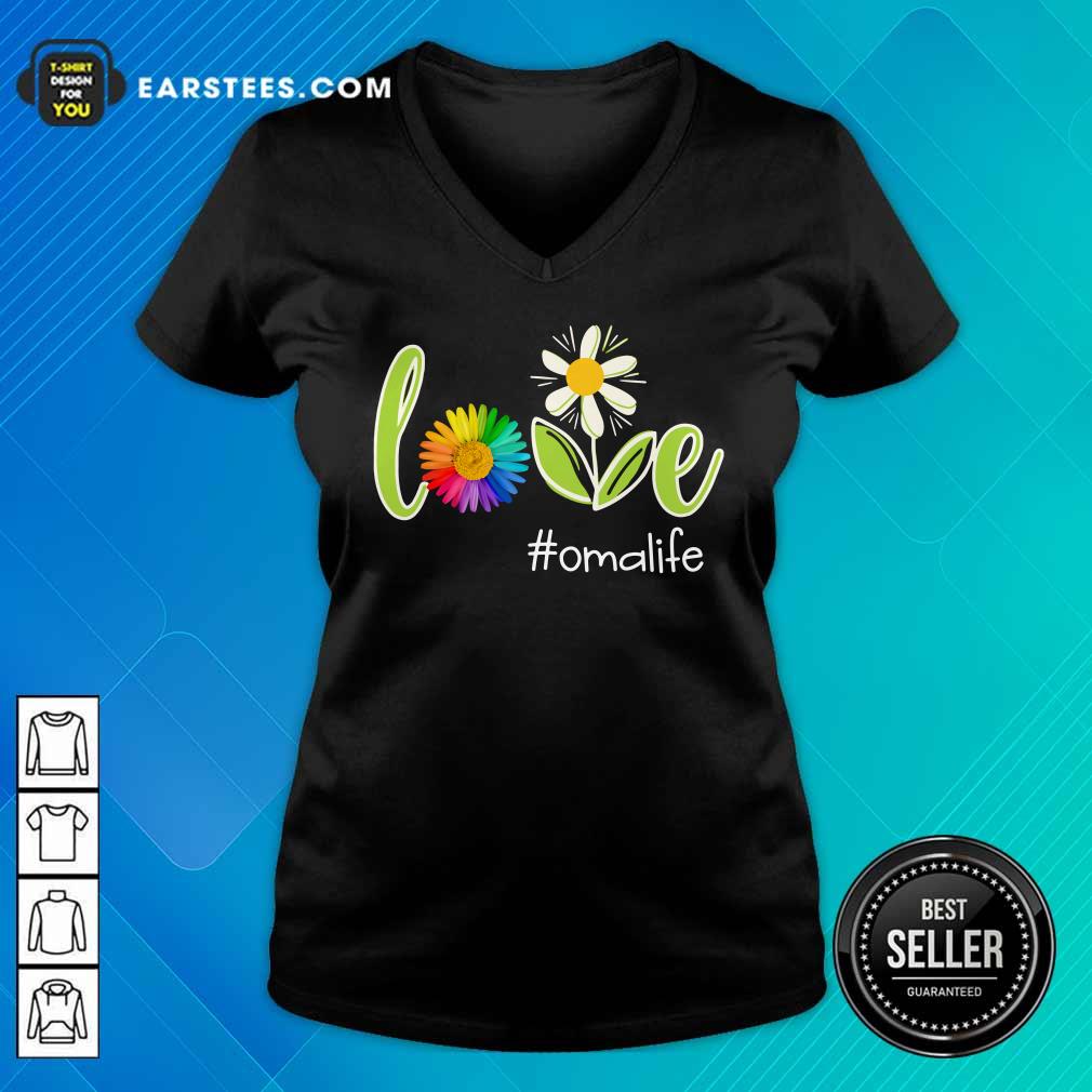 Love Oma Life Flower Artistry Shirt