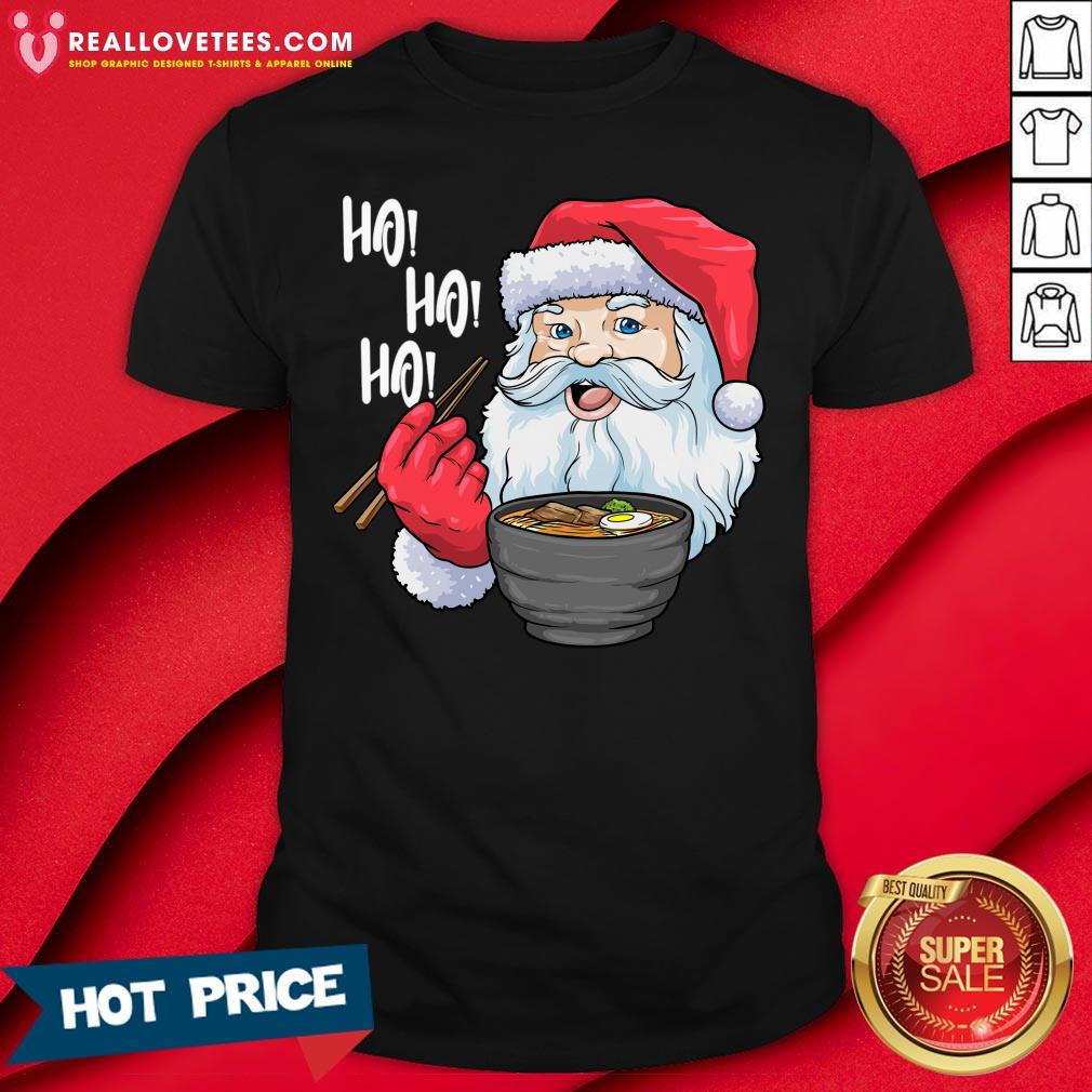 Love Santa Ramen Noodles Shirt