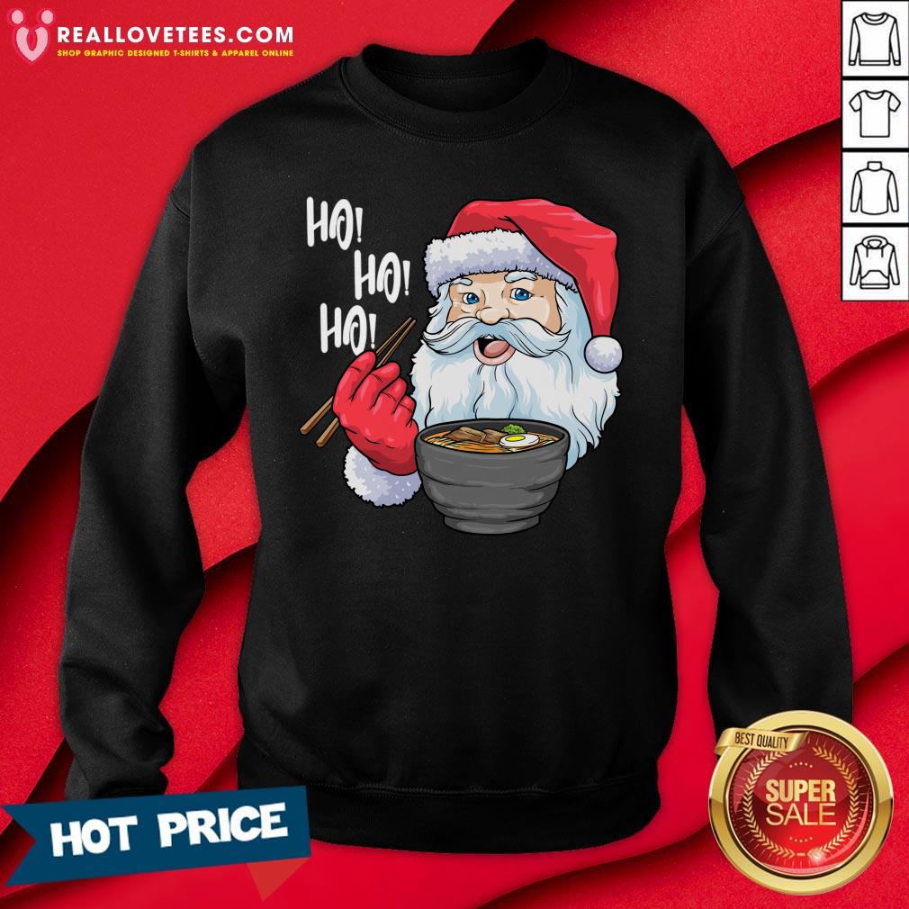 Love Santa Ramen Noodles Shirt