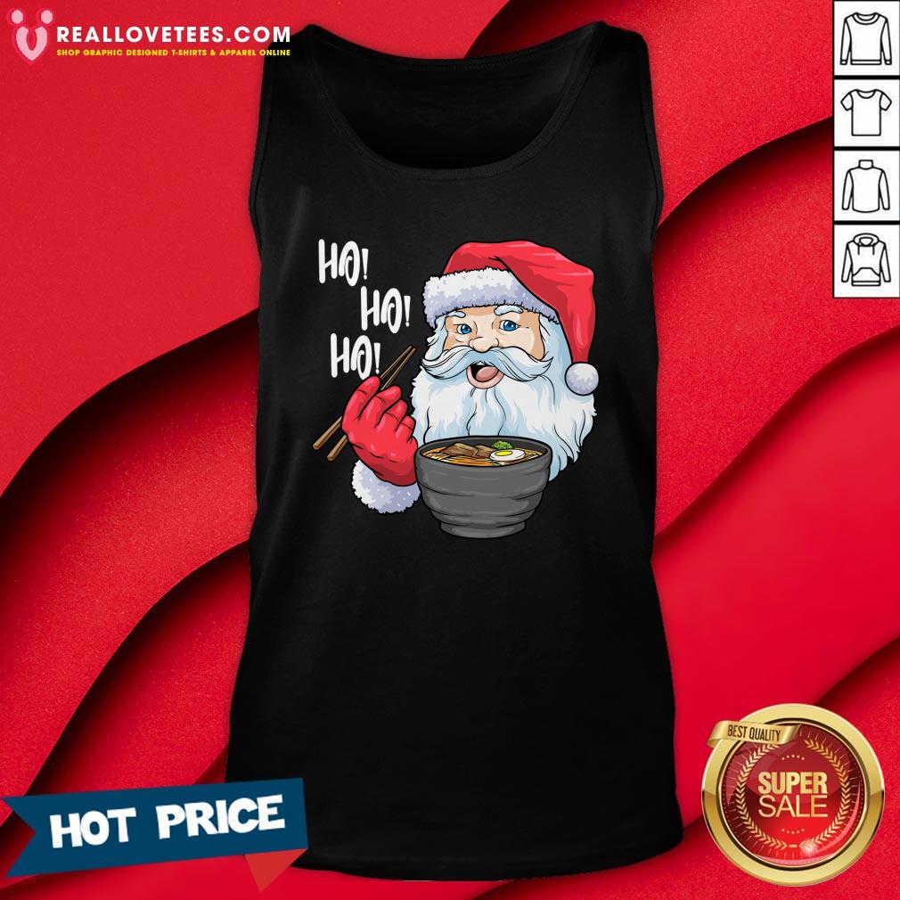 Love Santa Ramen Noodles Shirt