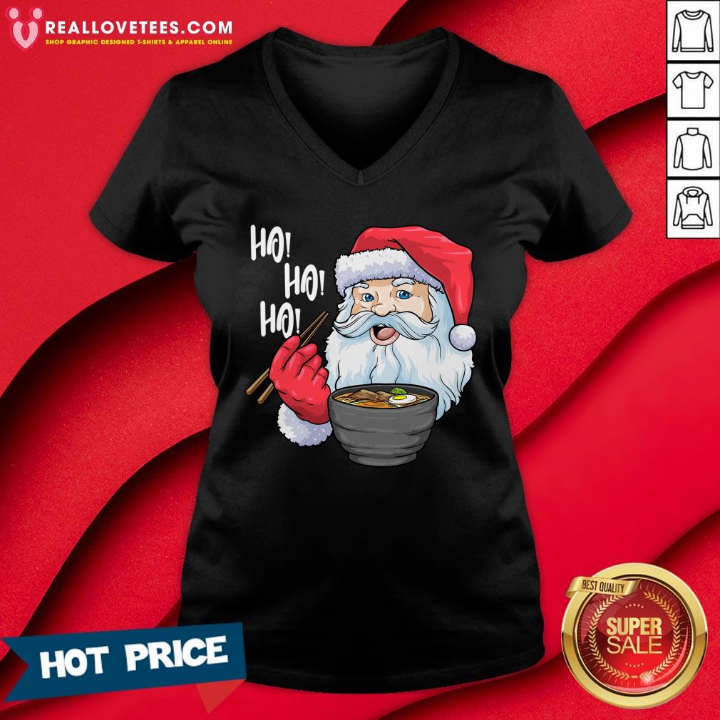 Love Santa Ramen Noodles Shirt