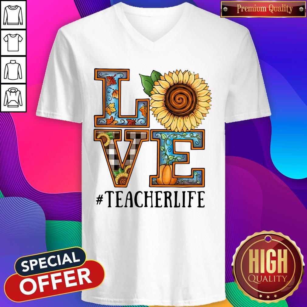 Love Sunflower #teacherlife Shirt