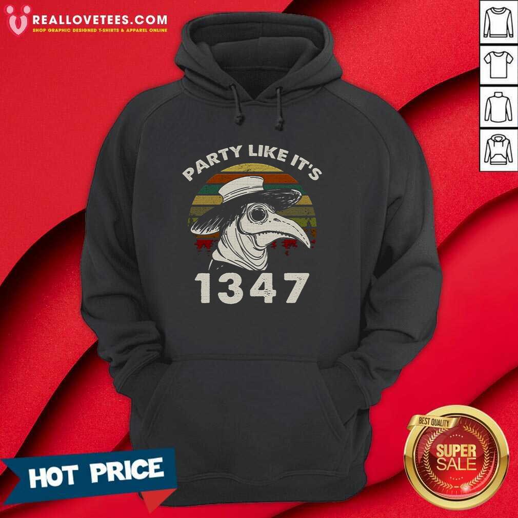 Lovely Party Like Its 1347 Black Doctor Shirt