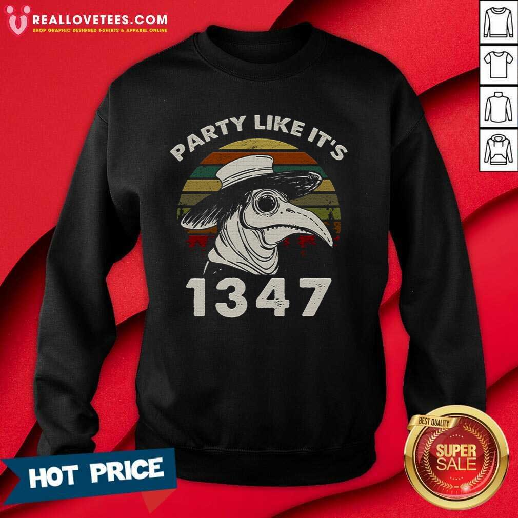 Lovely Party Like Its 1347 Black Doctor Shirt
