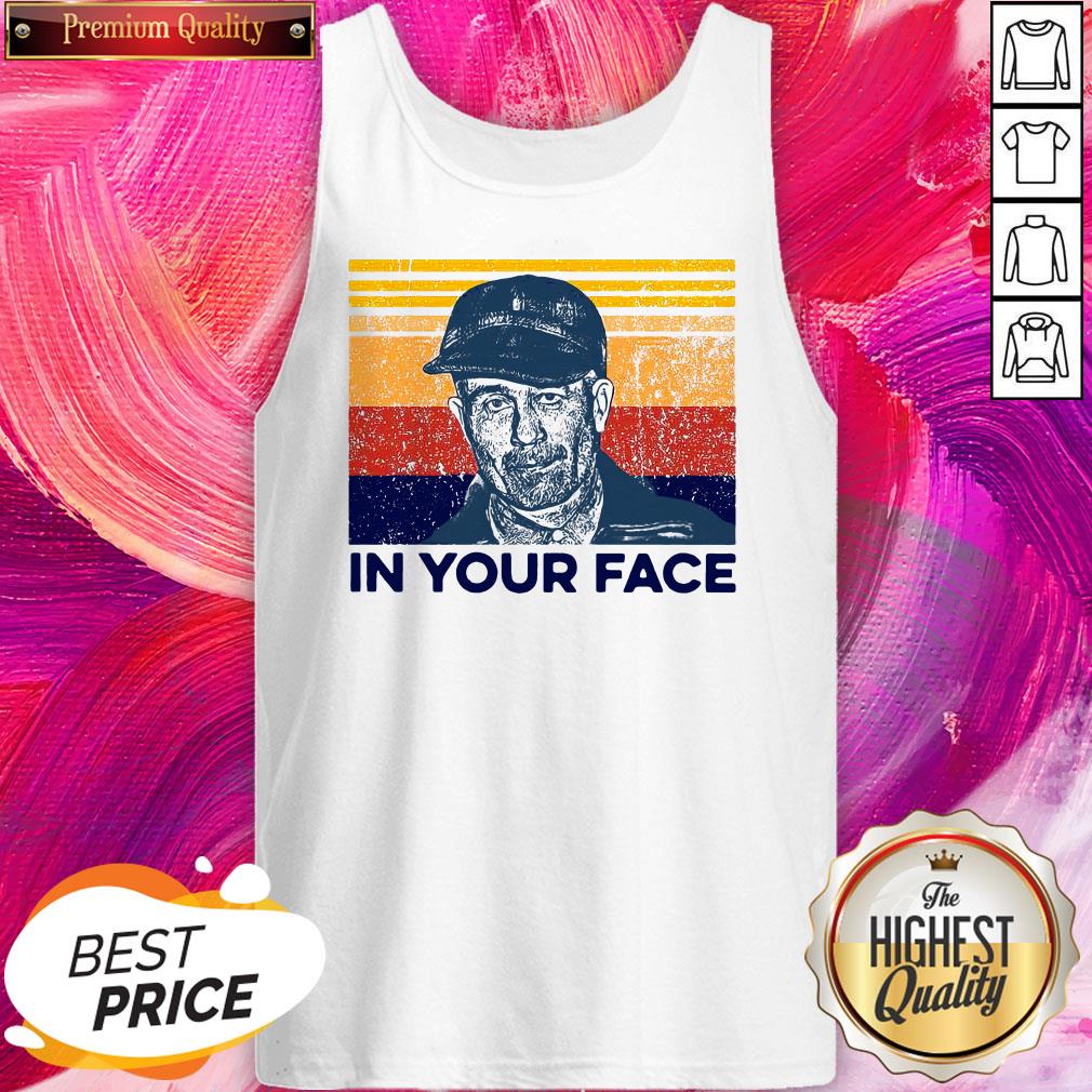 Lovely True Crime In Your Face Vintage Retro Shirt