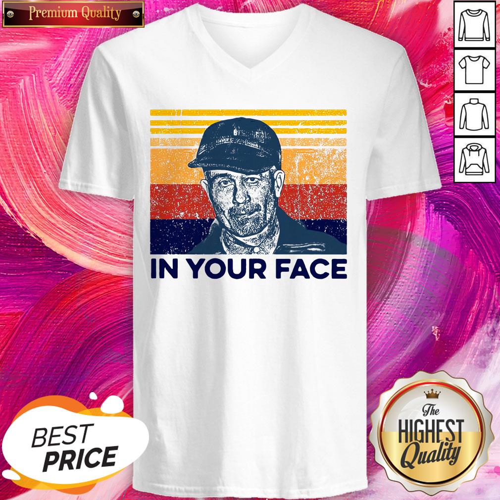 Lovely True Crime In Your Face Vintage Retro Shirt