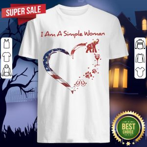 I Am A Simple Woman Elephants Trump Shirt