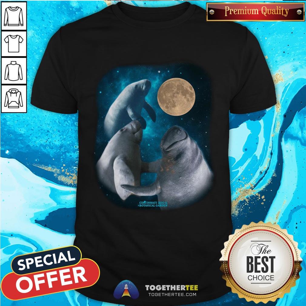 Manatee Moon Cincinnati Zoo And Botanical Garden Shirt