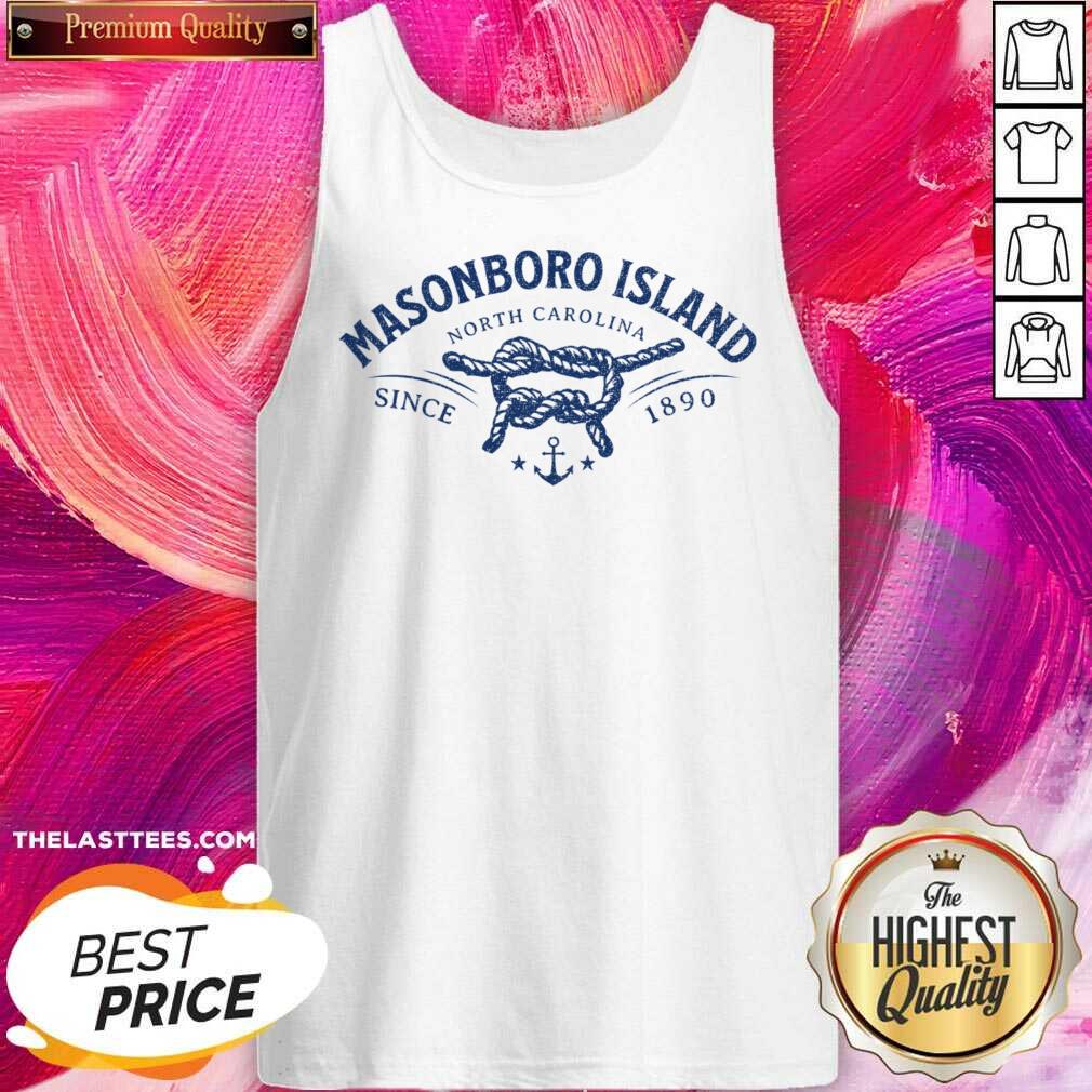 Masonboro Island North Carolina Since 1890 Rope Anchor Shirt