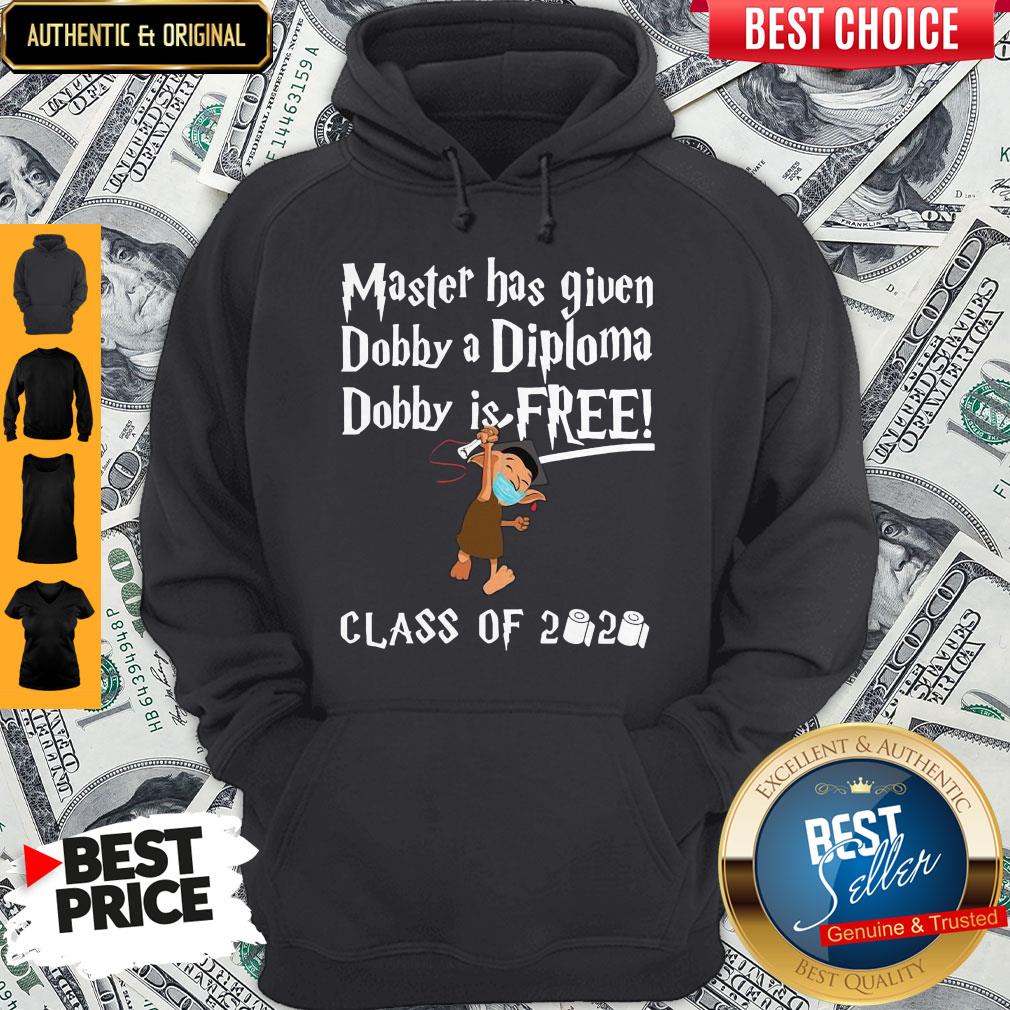 Master Has Given Dobby A Diploma Dobby Is Free Class Of 2020 Shirt