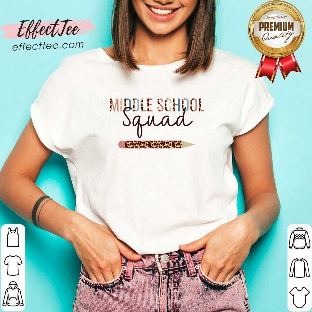 Middle School Squad Leopard Shirt