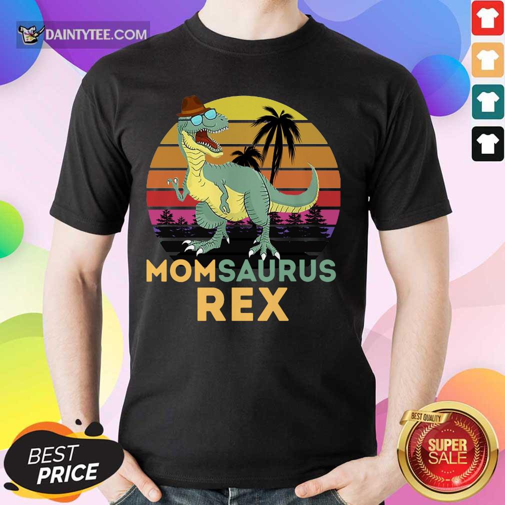 Mom Saurus Rex Happy Parents Day Vintage Shirt