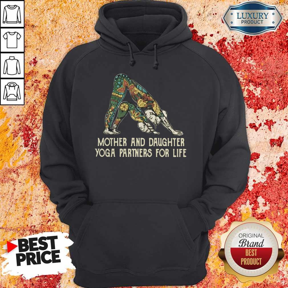 Mother And Daughter Yoga Partners For Life Shirt