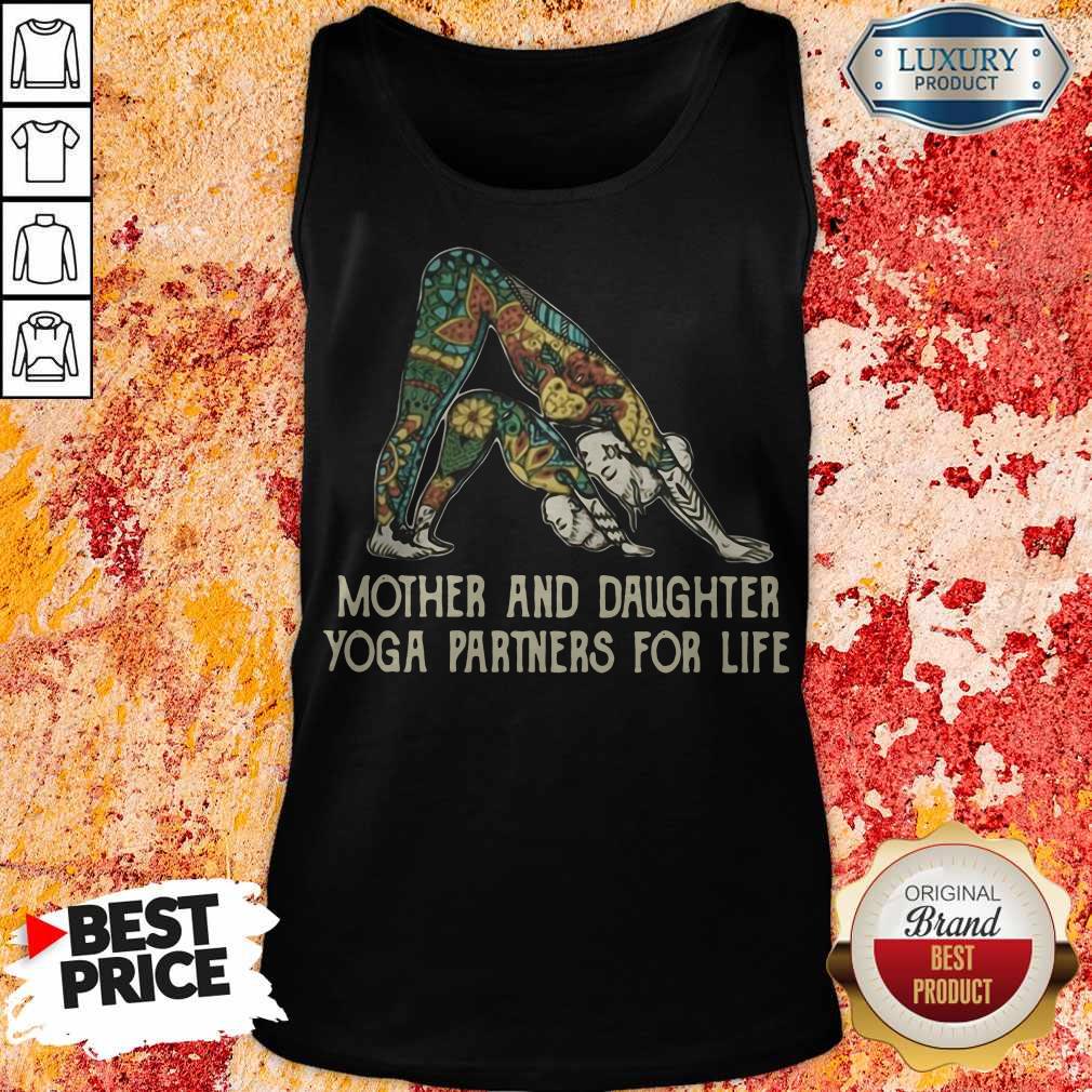 Mother And Daughter Yoga Partners For Life Shirt