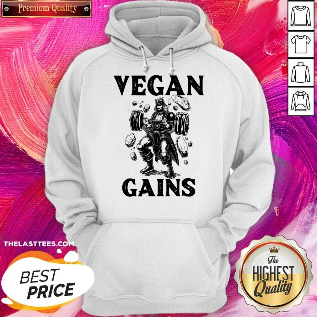 Motivation Gym Vegan Gains Shirt
