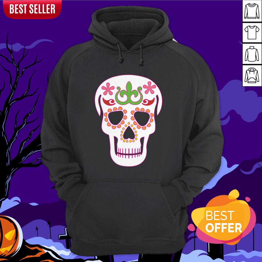 Mrs Sugar Skull Day Of The Dead Shirt