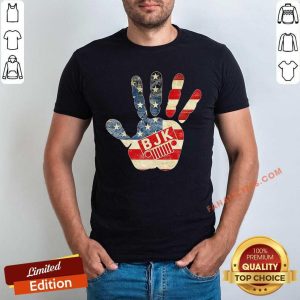 Jeep BJK Heart American Flag Shirt