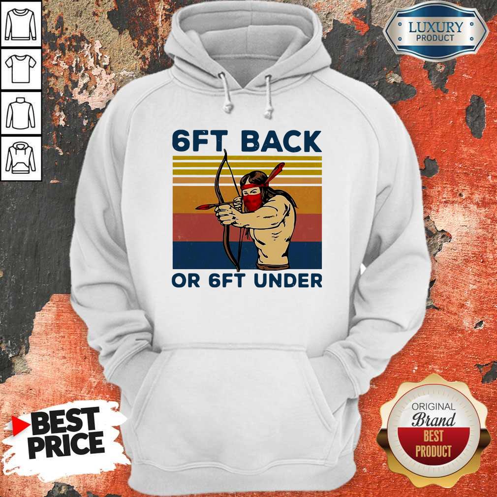 Native Mask 6ft Back Or 6ft Under Vintage Shirt