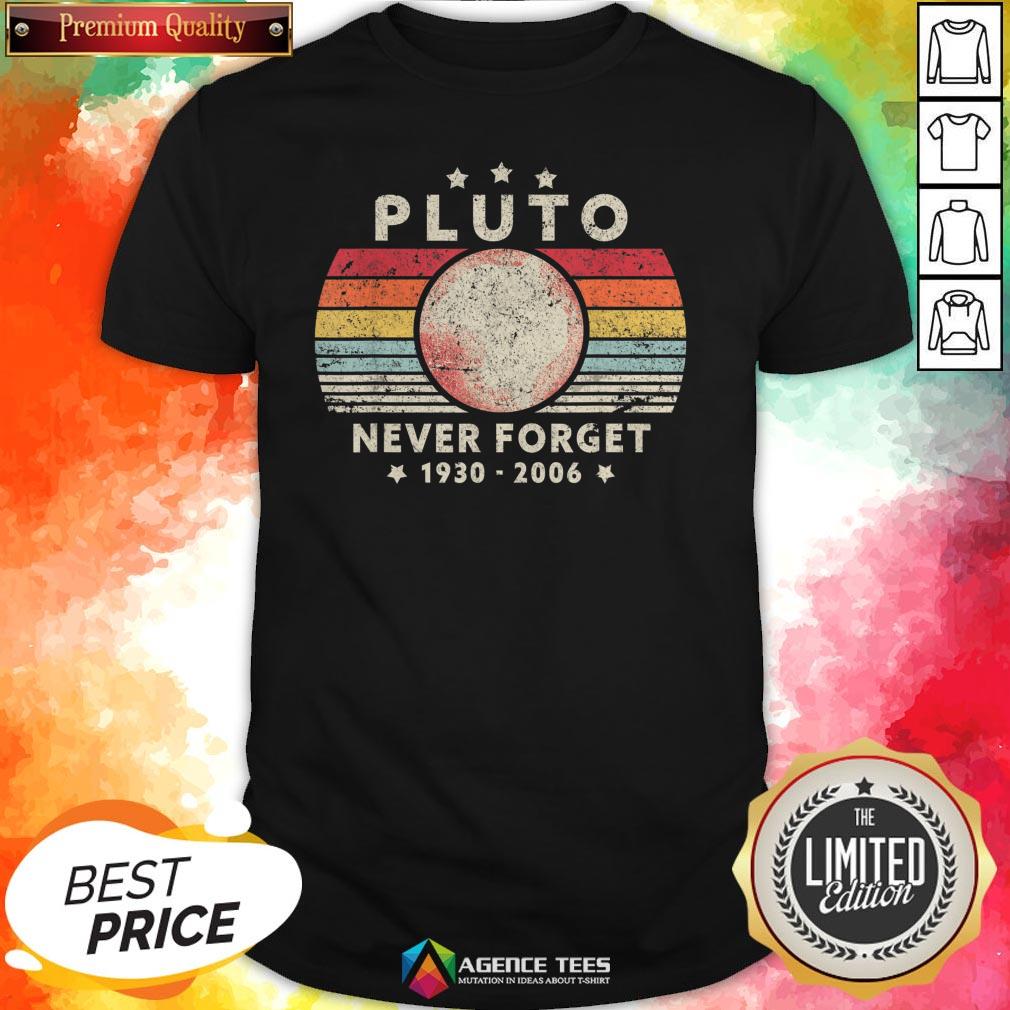 Never Forget Pluto Vintage T-Shirt