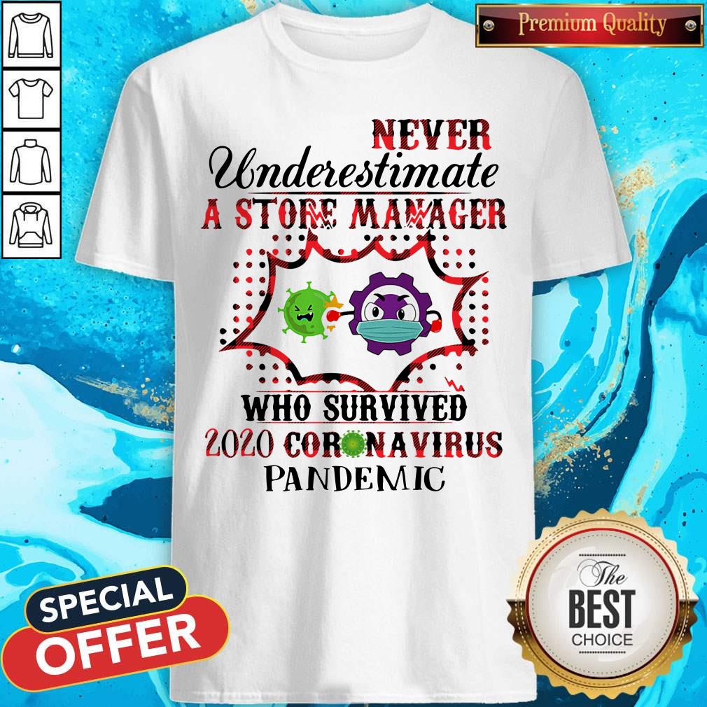 Never Underestimate A Stoner Who Survived 2020 Coronavirus Pandemic Shirt