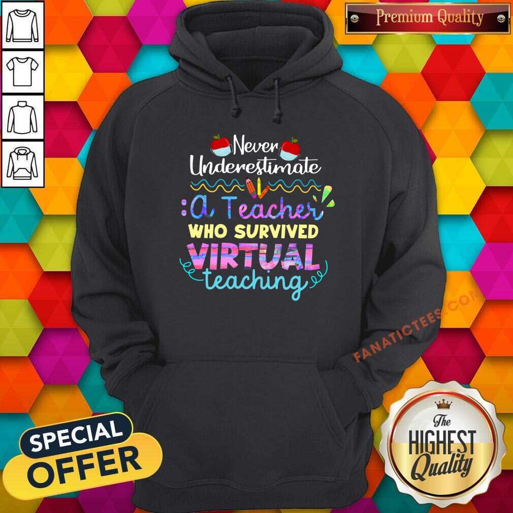 Never Underestimate A Teacher Who Survived Virtual Shirt