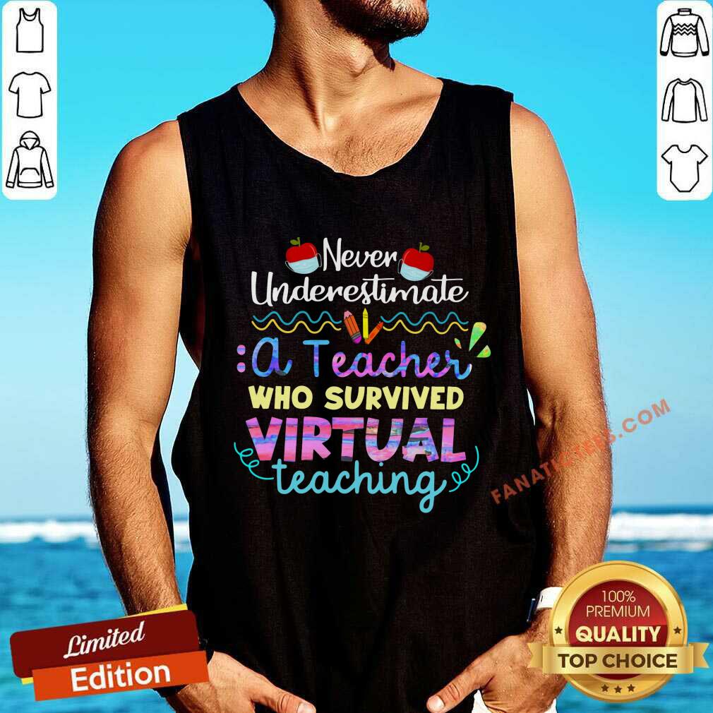 Never Underestimate A Teacher Who Survived Virtual Shirt