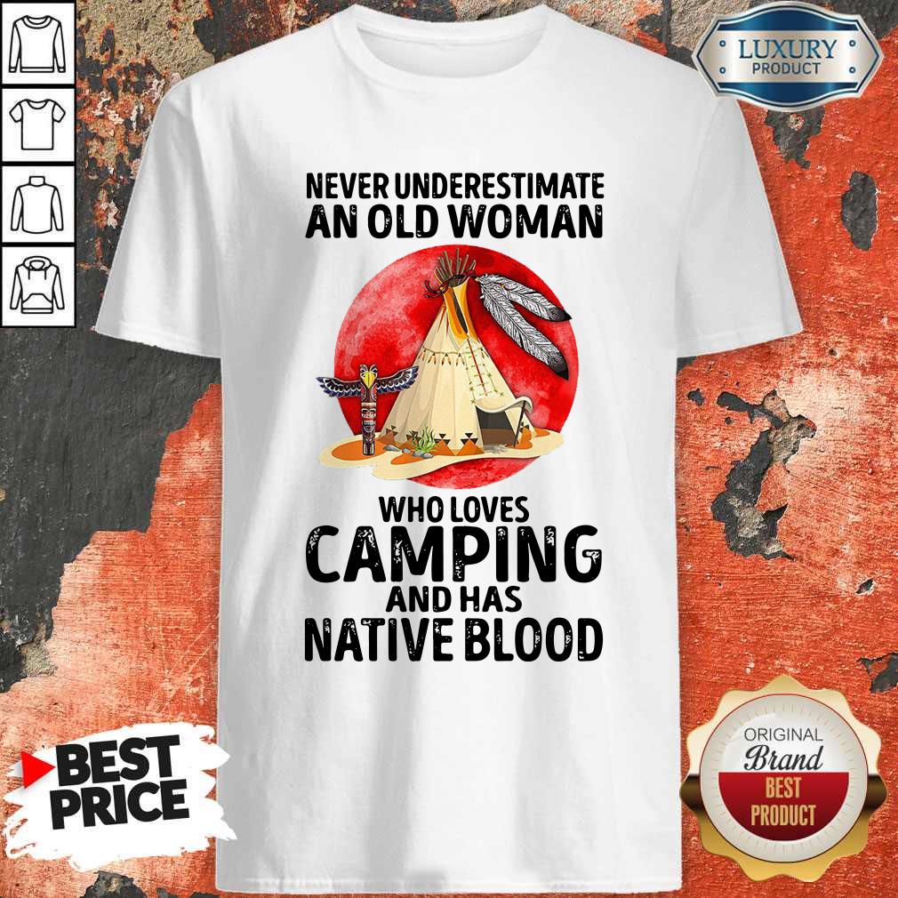 Never Underestimate An Old Woman Who Loves Shirt