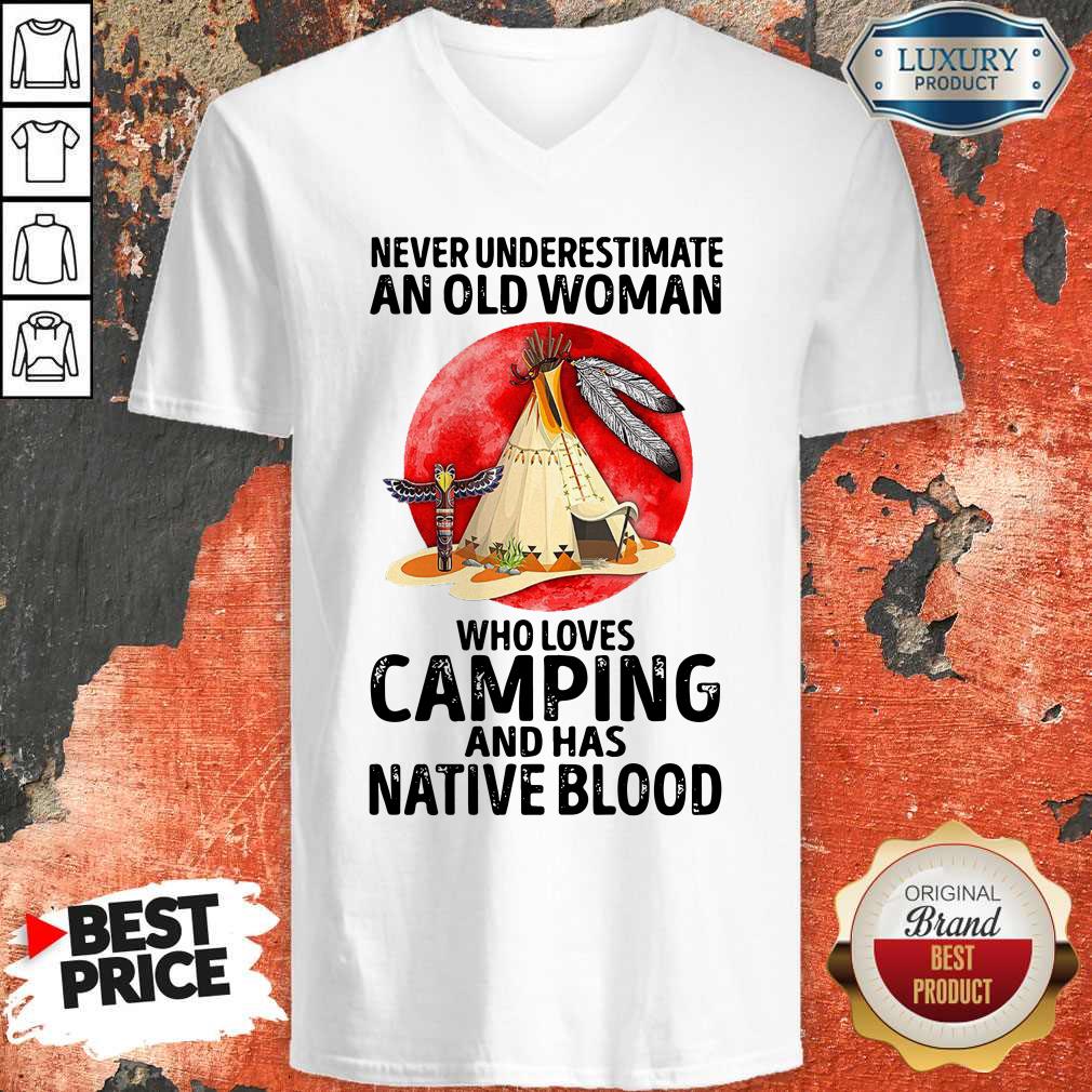 Never Underestimate An Old Woman Who Loves Shirt