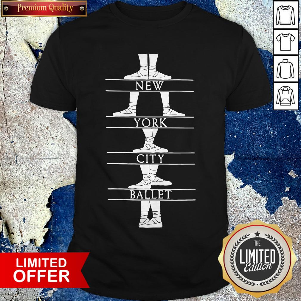 New York City Ballet Mask Long Shirt